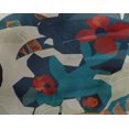 thumbnail image 5 of oneOone Georgette Viscose Teal Blue Fabric Abstract Ink Texture Craft Projects Decor Fabric Printed By The Yard 42 Inch Wide, 5 of 5