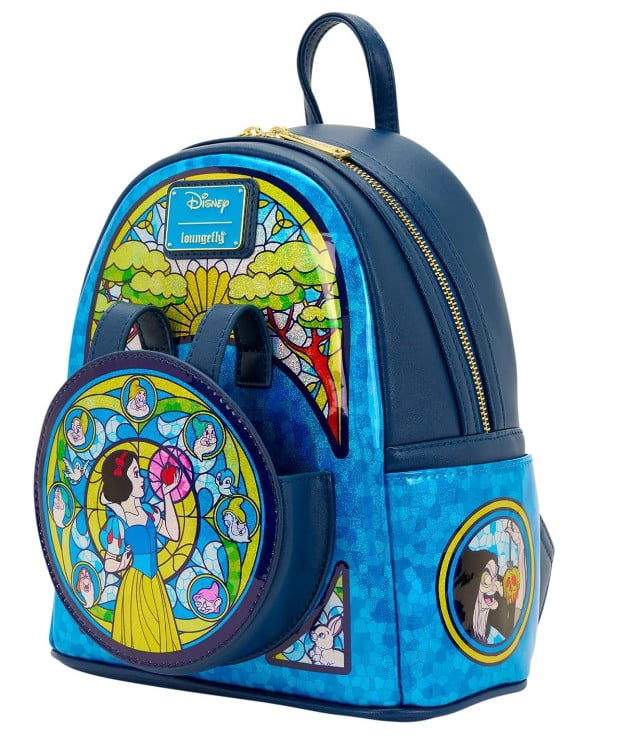 Loungefly Disney Princess Stained Glass Collection Snow White Mini Backpack