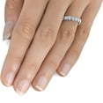 thumbnail image 3 of Pompeii 1/3ct Diamond Wedding Stackable Ring 14K White Gold (G/H,I2), 3 of 3