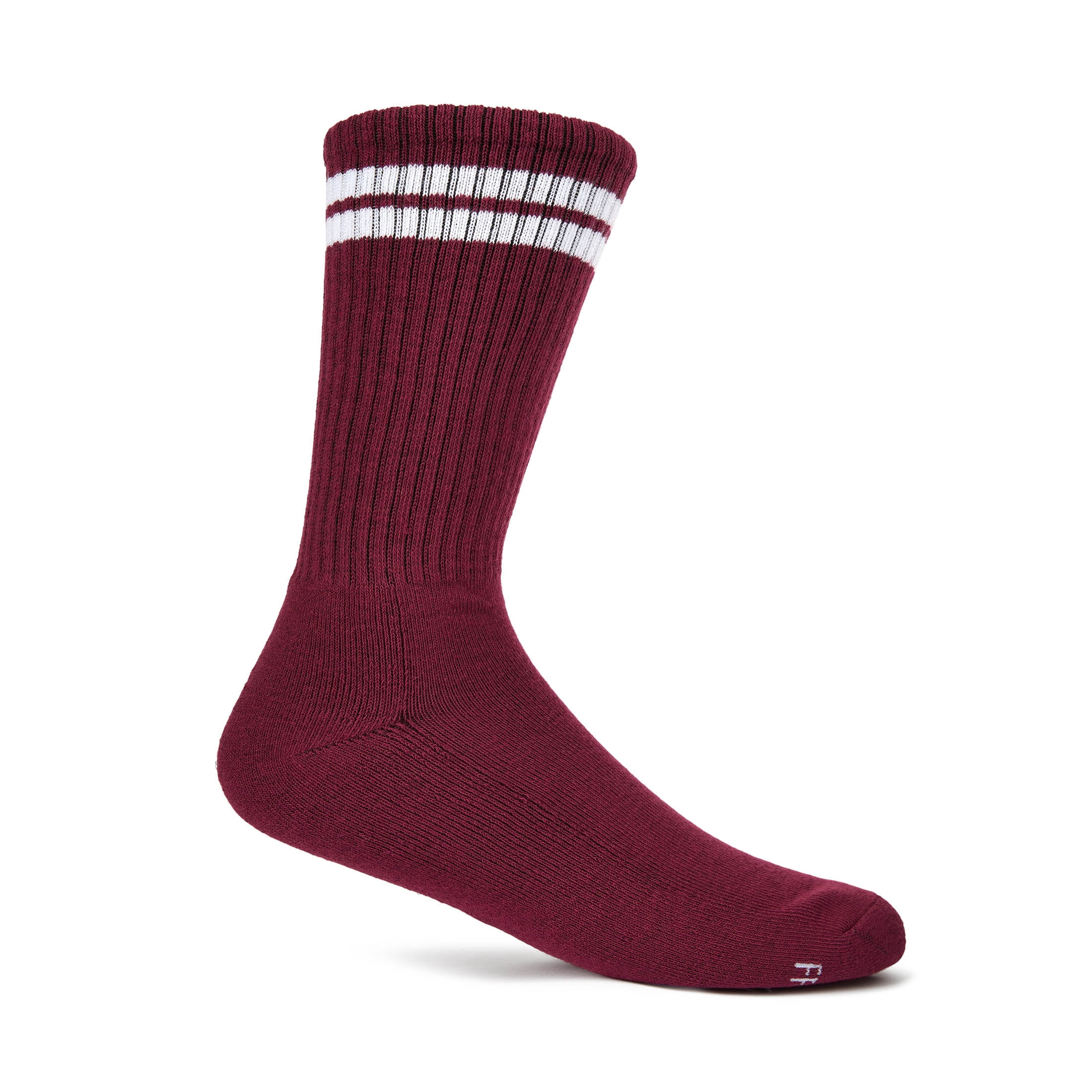 Fruit of the Loom Mens Gameday Crew Socks, 3-Pack, Sock Sizes 6-12