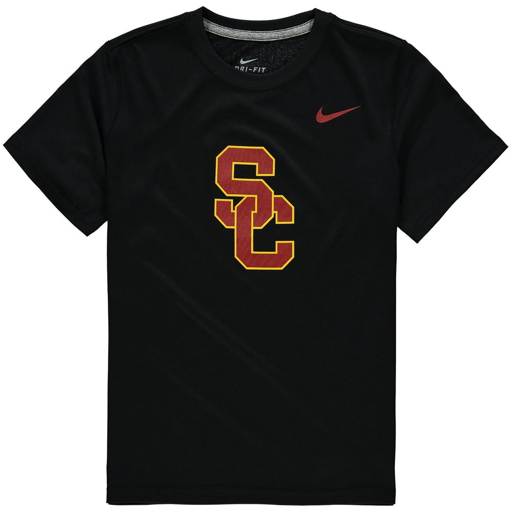 Nike - USC Trojans Nike Youth Logo Legend Dri-FIT T-Shirt - Black ...