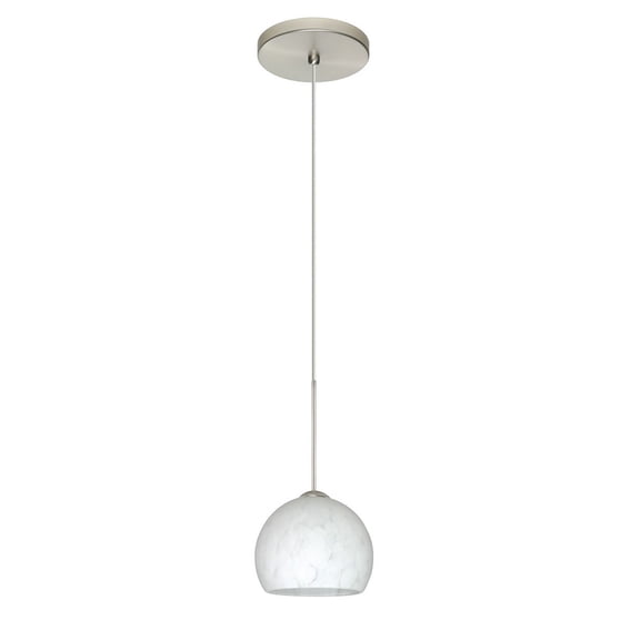 Besa Lighting - Palla 5-One Light Cord Pendant with Flat Canopy-4.75 Inches Wide