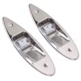 thumbnail image 5 of Jadeshay 1 Par De Luces De Navegación para Barcos, Luz Lateral De Proa con ángulo De Haz De 120 Grados DC12V, Luz Lateral De Señal Marina LED Impermeable para Barcos De Pesca, Yates Oceánicos, 5 of 5
