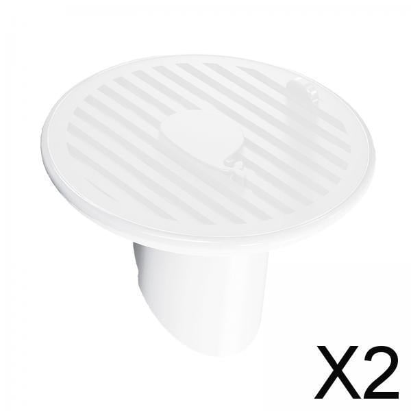 Paquete de 2 válvulas de drenaje perfecl válvulas de prevención de reflujo drenaje de ducha