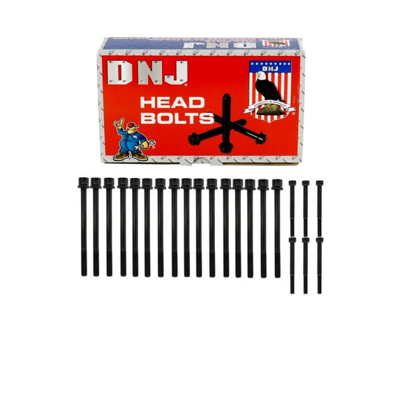 DNJ HBK350 Head Bolt Kit Fits Cars & Trucks 92-97 Acura Honda Passport 3.2L DOHC SOHC 24v