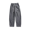 thumbnail image 2 of Kcolen Sweat Pants for Mens Tall Men's Casual Sport Pants with Fishbone Design Loose Fit Large Size Comfortable Trousers for Everyday Wear, 2 of 3