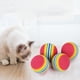thumbnail image 4 of Juguete interactivo para gatos con rayas de espuma en forma de arcoíris, juguete para mascotas, artículos para gatos, 4 of 7