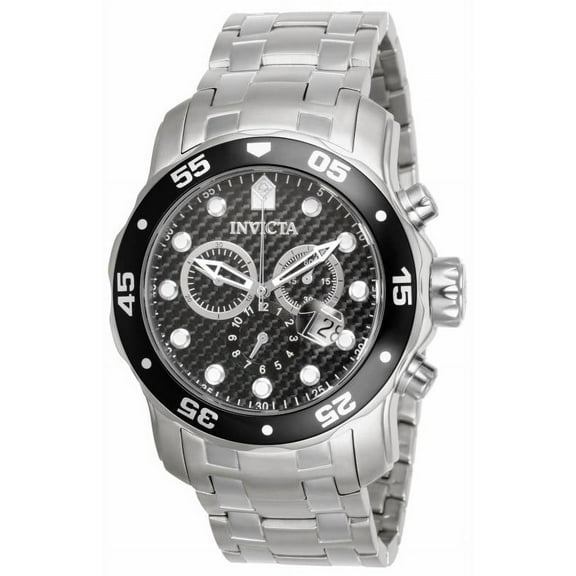Invicta Men's 17082 Pro Diver Quartz Chronograph Black Dial Watch