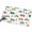 White, variant on 2x3 Ft Entryway Area Rug, Beige Cartoon Truck Kitchen Rug Runner Washable Floor Mat, Funny Cute Colorful Car Tree Polka Dot Non Slip Indoor Door Mat Throw Carpet for Bathroom Living Room Bedroom