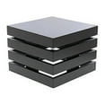thumbnail image 2 of Cal-Mil Midnight Collection Square Black Bamboo Crate - 9" L x 9" W x 9" H, 2 of 3