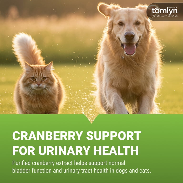 Tomlyn Cranberry Chewable Tablets, Cats & Dogs, Beef Flavor, 30ct photo 4