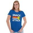 thumbnail image 3 of PACMAN Snack Attack Hungry Hangry Women's T Shirt Ladies Tee Brisco Brands L, 3 of 5
