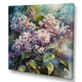 thumbnail image 2 of DESIGN ART Designart "Purple Green Beautiful Lilacs I" Floral Lilacs Wall Art Prints 36 in. wide x 36 in. high, 2 of 5