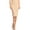 Beige, variant on Women's Solid Basic Casual Knee High Waist Stretch Bodycon Pencil Skirt