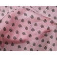 thumbnail image 4 of oneOone Silk Tabby Fabric Floral Block Print Fabric BTY 42 Inch Wide, 4 of 4