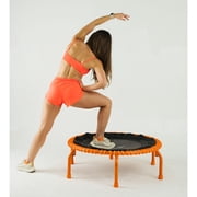 JumpSport 350 PRO Fitness Trampoline, Cardio Workout Equipment, 39 Inch, Orange