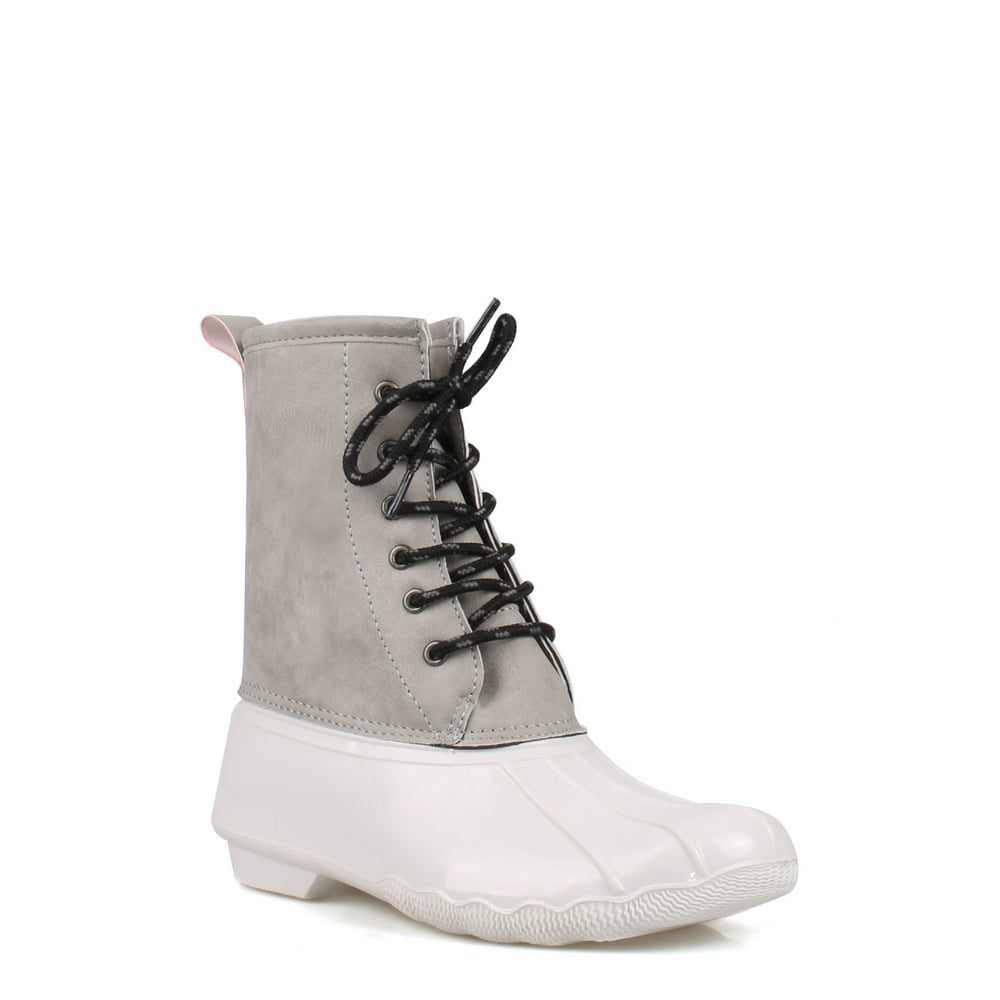 womens duck boots in wide width