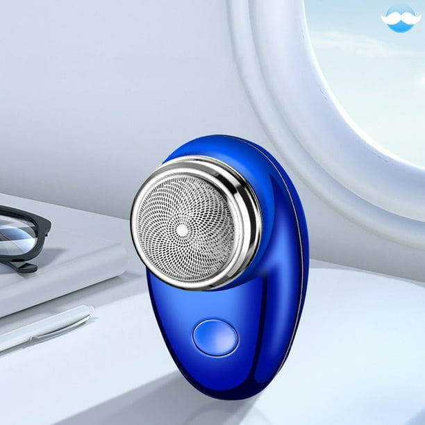 Mini Afeitadora Portátil Recargable Por Usb para Hombre: Afeitadora Eléctrica para Uso En Seco y Húmedo con Carga Tipo C para Viajes, Coche y Hogar.