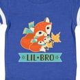 thumbnail image 4 of Inktastic Little Brother Woodland Fox Lil Bro Boys Baby Bodysuit, 4 of 5