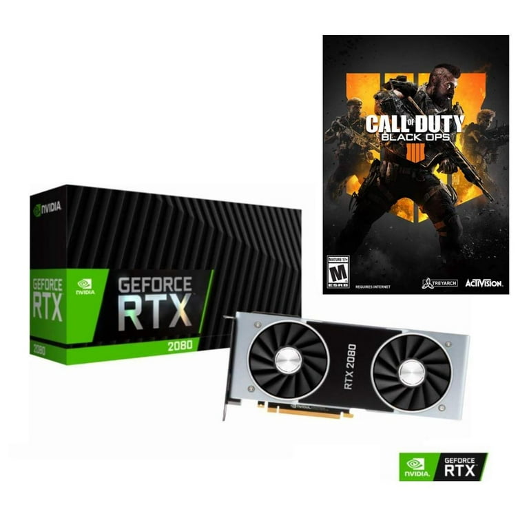 is Professor hoppe COD ( Call of Duty ) PC Game and Nvidia GeForce RTX 2080 8GB GDDR6 Founders  Edition Turing Architecture Graphics Card Brings The Power of Real-time ray  tracing and AI to Games -