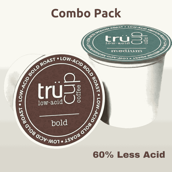 Medium & Bold Roast Combo Pack - 48 Count Low-Acid Coffee