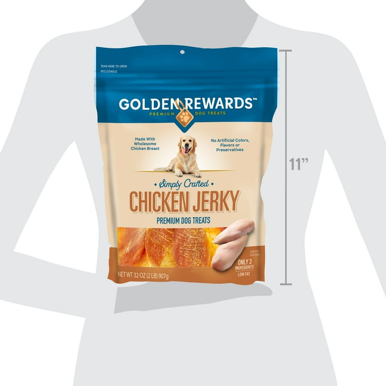 Golden rewards chicken jerky hotsell