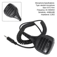 thumbnail image 5 of Waterproof Microphone Speaker Fit for ICOM IC-M33 M34 M36 M37 M23 M24 M25 Radio, 5 of 10