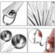 thumbnail image 4 of Measuring Spoon Set With Spoon Measuring Cup Metal Measuring Spoons For Baking Gift, 4 of 5