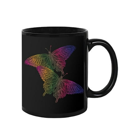 

Abstract Butterfly Mug - SPIdeals Designs