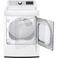 thumbnail image 4 of LG DLE7400W 7.3 Cu. Ft. Rear Control White Dryer with EasyLoad Door, 4 of 5