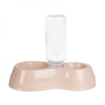 thumbnail image 2 of Pet Cat And Dog Automatic Feeding Double Bowl With Water Bottle Set Auto Water Storage Teddy Dogs Feeders, 2 of 6