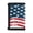 American Flag Print, variant on Colorful Abstract Floral Trifold Card Wallet for Outdoor, Elastic Polyester Kids Trifold Wallet with Easy to Clean Compact Children's Wallet