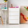 thumbnail image 3 of IRIS 4 Wide Drawer Storage, Organizer Unit for Bedroom, Closet, Living Room, Nursery, Dorm, 3 of 4