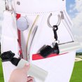 thumbnail image 1 of Club Cleaning Brush, Professional Efficient Press Type 120ml Large Capacity Water Bottle Portable, Club Cleaner with Hook Buckle,  Golf Groove Cleaner for Club Course, 1 of 7