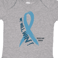 thumbnail image 4 of Inktastic We Will Win Against Prostate Cancer Ribbon Boys or Girls Baby Bodysuit, 4 of 5