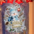 thumbnail image 4 of Christmas Wall Window Stickers Marry Christmas Decoration Xmas Tree Snowman Ornaments Decals New Year 2022, 4 of 5