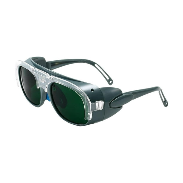 Gafas de soldadura Gafas de soldador Gafas protectoras para los ojos, para soldadura fuerte con soplete Lente verde