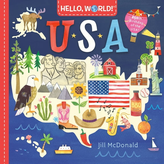 Hello, World! Hello, World! USA, (Board Book)