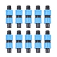 thumbnail image 1 of KAKOWELY 10pcs 16mm Gardening Drip Irrigation System Pipe Connection Fittings Hose Connector Garden Accessory for Home Garden (Straight Pattern, Suitable for 16mm Drip Irrigation Zone), 1 of 4