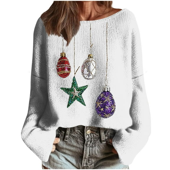 Fall Saving Talove Long Sleeve Shirts for Women Graphic Printed Sweatshirt Women Fall Clothes Casual Pullover Tops Womens Tops Trendy Casual Christmas Shirts