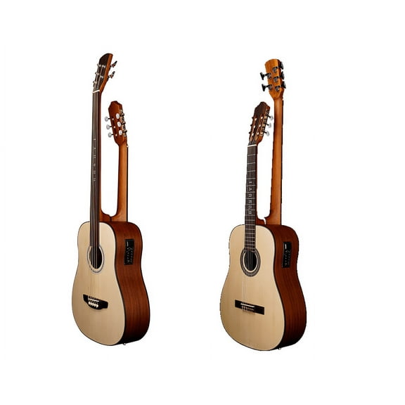 Busuyi Guitar 5 String Fretless Bass /6 String Classical /Electric, Travel Guitar 2021