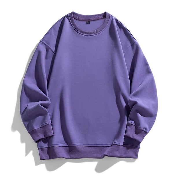 pstuiky manga larga para hombre, Camisa blusa con capucha ligera de color liso para hombre con cuello redondo suelto y base de regazo salir tops xxl