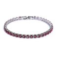 thumbnail image 1 of Bracelets Jonc Tennis pour Femmes en Argent Sterling 925, 1 of 3