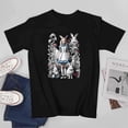 thumbnail image 3 of Alice In Wonderland Tee shirt Alice With Rabbit short sleeve Colorful Tees, 3 of 4