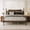 King/Walnut, variant on Mirightone King Wooden Bed Frame with Curved Headboard, Farmhouse Spindle Platform Bed, Walnut, No Box Spring Needed