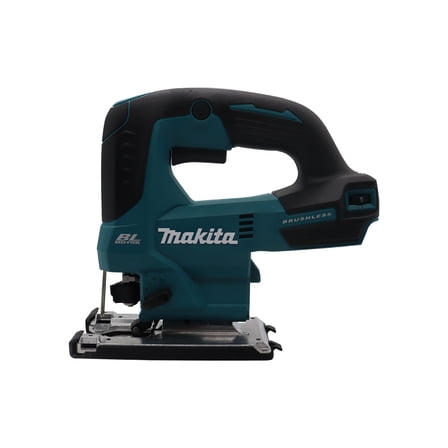 Makita 18V LXT Brushless Cordless Jig Saw, Variable Speed Control with 3 Orbital Settings, Tool-Less Blade Change, Ergonomic Low-Vibration Design – (Tool Only - Battery not included)