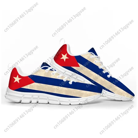 

Cuban Flag Sports Shoes Mens Womens Teenager Kids Children Sneakers Cuba Casual Custom High Quality Couple Shoes