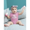 thumbnail image 2 of Hippo With Wings Bodysuit Infant -Image by Shutterstock,  24 Months, 2 of 4