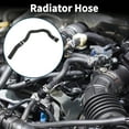 thumbnail image 2 of Manguera del radiador Unique Bargains Manguera de calefacción del radiador Manguera de salida del radiador No. 25414E6000 para Hyundai Sonata híbrido 2016 Goma Uppipe Negra 1 Pc, 2 of 6