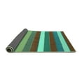 thumbnail image 2 of Ahgly Company Indoor Rectangle Oriental Turquoise Blue Traditional Area Rugs, 7' x 10', 2 of 4